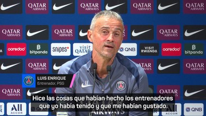 Luis Enrique saca pecho de su carrera como entrenador