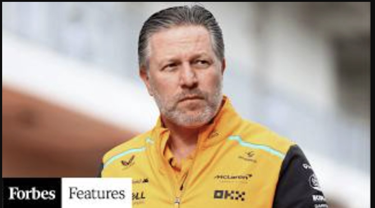 F1 Team Boss Zak Brown On How McLaren Supercharged Its Business