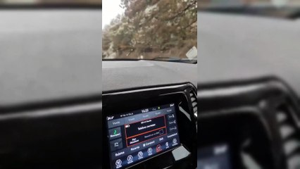 La prima neve imbianca l'isola, tra Fonni e Mamoiada uno scenario da fiaba