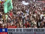 Inicia Gran Marcha con motivo de la celebración del Día del Estudiante Universitario