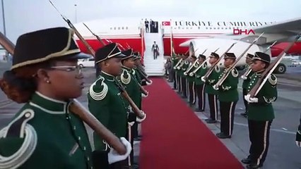 Cumhurbaşkanı Erdoğan, G20 Zirvesi için Güney Afrika'da