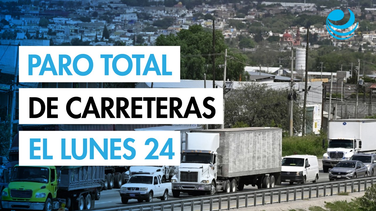 Transportistas y campesinos confirman paro total de carreteras y aduanas el 24 de noviembre