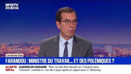 Ruptures conventionnelles: pour Jean-Pierre Farandou, ministre du Travail, "il y a des dérives"