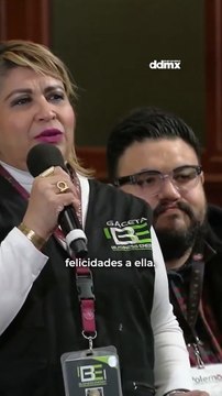 La presidenta Claudia Sheinbaum felicita a Fátima Bosch por su triunfo como Miss Universo 2025