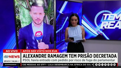 Moraes decreta prisão de Ramagem; confira debate | TEMPO REAL