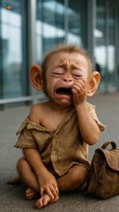 Dog Jumps Straight Onto Sliding Swing Instead of Sliding Down
