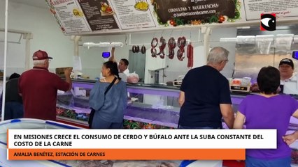En Misiones crece el consumo de cerdo y búfalo ante la suba constante del costo de la carne
