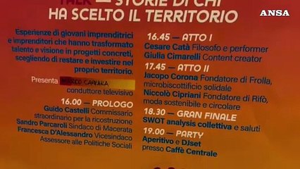 Sisma 2016, Castelli: "Ricostruzione materiale, ma anche sociale ed economica"