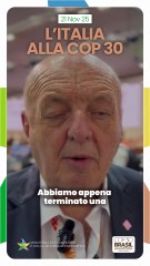 Pichetto - Alla COP30 ci sono ancora molti confronti aperti (21.11.25)