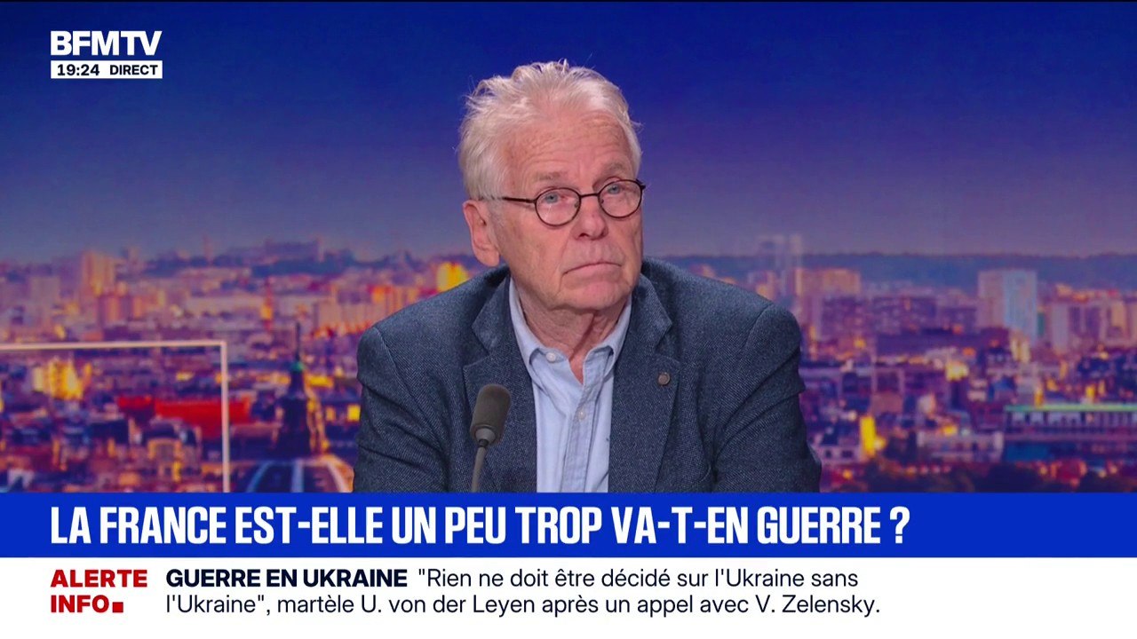 Propos chocs du chef d'état-major: "Personne ne veut la guerre, c'est Vladimir Poutine qui a voulu la guerre", déclare Daniel Cohn-Bendit, ancien eurodéputé