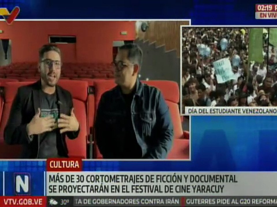 Festival de Cine Yaracuy presentará más de 30 cortometrajes de ficción y cine documental