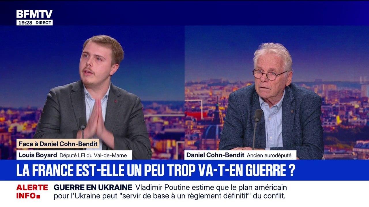 Propos chocs du chef d'état-major: "Je ne suis pas d'accord, pour l'augmentation du budget de la défense", explique Louis Boyard, député LFI, "alors que l'on baisse le budget de l'école"