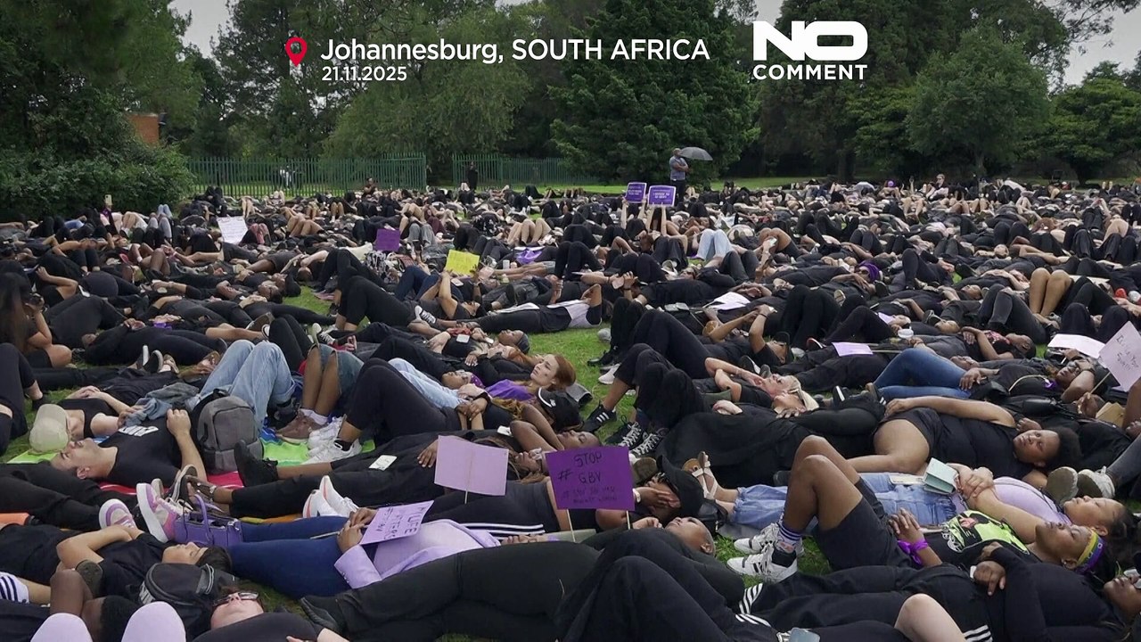 South African women protest femicide with powerful demonstration