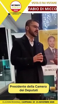 Di Micco - Ognuno di noi è quello che fa non quello che dice! (21.11.25)