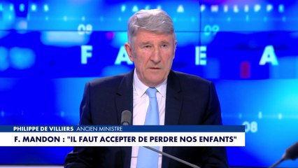 Philippe de Villiers revient sur les déclarations de Fabien Mandon