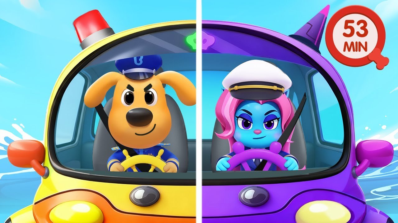 Fake School Boat - Outdoor Safety Rules - Police Cartoon