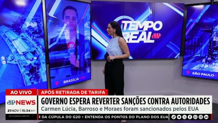 Brasil vai usar retirada de tarifas para suspender Lei Magnitsky? Alckmin fala ao vivo | TEMPO REAL