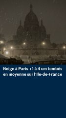 Neige : la butte Montmartre se transforme en terrain de jeu pour les Parisiens