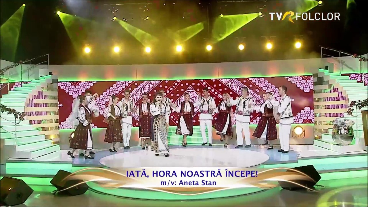 Aneta Stan in cadrul emisiunii „Drag de Romania mea” - TVR 1 - 07.10.2019