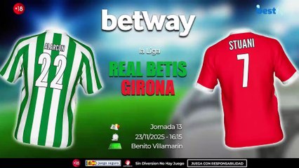 El Betis no quiere sorpresas ante el Girona