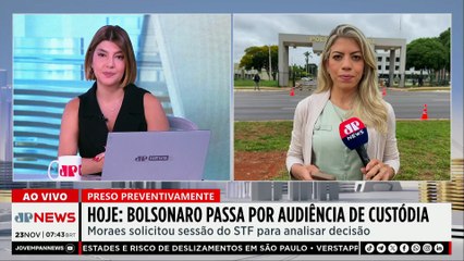 Bolsonaro: Audiência de custódia avalia hoje legalidade da prisão preventiva