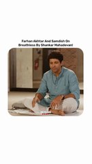 Farhan and Samdish casually breaking childhood legends; turns out Breathless wasn’t a one-take magic trick after all, just some wild musical experimenting! And here we were, kids believing Shankar Mahadevan had unlocked a secret superpower. 😄  #glamsham