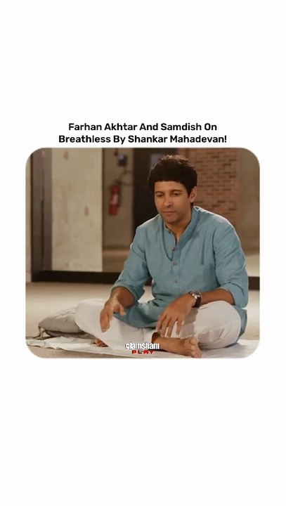 Farhan and Samdish casually breaking childhood legends; turns out Breathless wasn’t a one-take magic trick after all, just some wild musical experimenting! And here we were, kids believing Shankar Mahadevan had unlocked a secret superpower. 😄  #glamsham