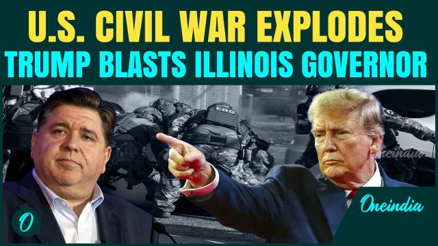 ‘BRING IN TRUMP!’ President ENRAGED as 1 KILLED IN Chicago Riots|Blasts Guv Pritzker, ‘Low IQ’ Mayor