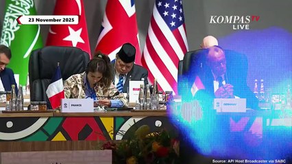 Momen Wapres Gibran Hadiri Hari Kedua KTT G20 di Afrika Selatan