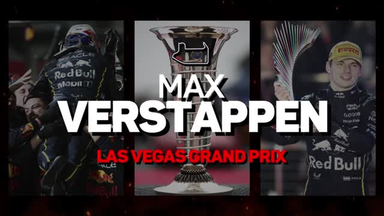 Las Vegas GP F1 Star Driver - Max Verstappen