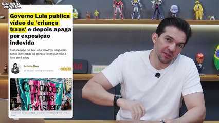 Lula promove CRIANÇA TRANS - Rubinho Nunes
