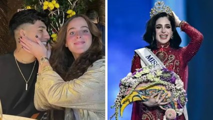 Kevin Álvarez reacciona a la coronación de Fátima Bosch como Miss Universo 2025