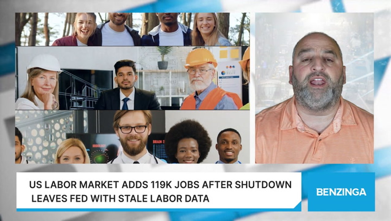 US Labor Market Adds 119K Jobs After Shutdown Leaves Fed With Stale Labor Data