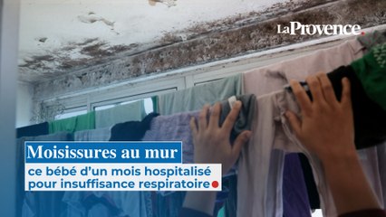 Moisissures au mur : ce bébé d’un mois hospitalisé pour insuffisance respiratoire