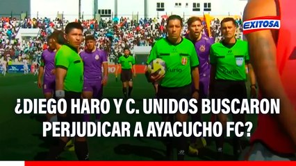 Diego Haro en el ojo de la tormenta: ¿Se buscó PERJUDICAR a Ayacucho FC en duelo con Comerciantes Unidos?