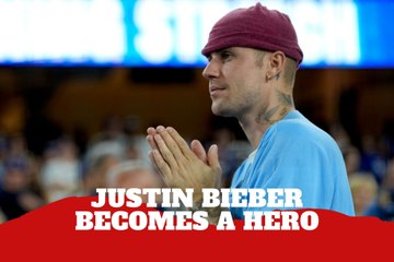 Justin Bieber becomes a roadside hero, stops to help a stranded driver