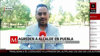 Detienen al agresor del alcalde de Tianguismanalco; la autoridad confirma que se encuentra estable