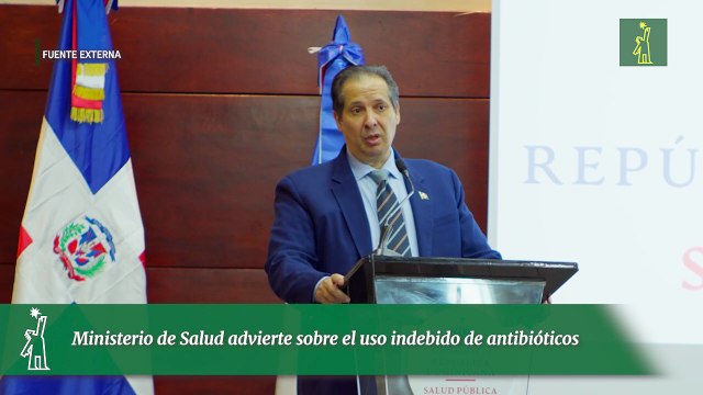 Ministerio de Salud advierte sobre el uso indebido de antibióticos