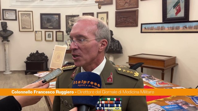 A Roma la mostra del Giornale di Medicina Militare, Ruggiero Patrimonio Paese