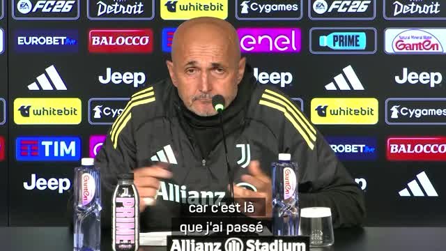 Juventus - Spalletti sur l'accueil à Florence : Par amour du football, j'accepterai tout