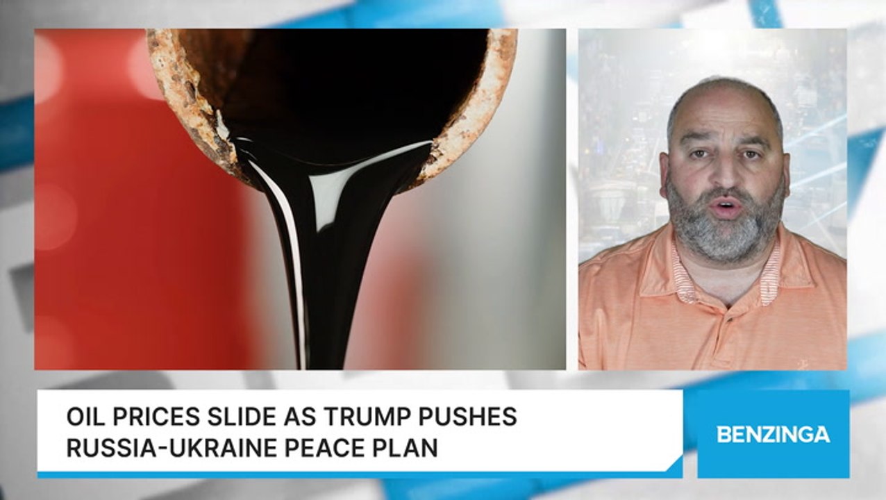 Oil Prices Slide As Trump Pushes Russia-Ukraine Peace Plan