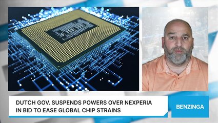 Dutch Gov. Suspends Powers Over Nexperia In Bid To Ease Global Chip Strains