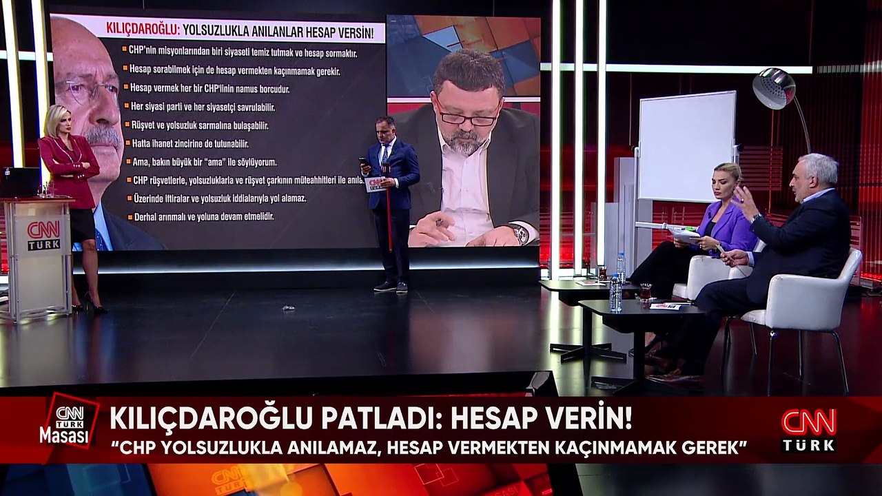 Kılıçdaroğlu'nun "Hesap verin" çıkışı nasıl yankılando? Çin-Japonya savaşı mı başlıyor? O robotlar işçi mi, savaşçı mı? CNN TÜRK Masası’nda konuşuldu
