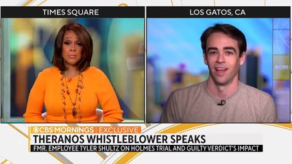 Tyler Shultz reacts to Elizabeth Holmes verdict