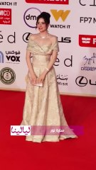 إطلالة الفنانة سارة نور من حفل ختام مهرجان القاهرة السينمائي