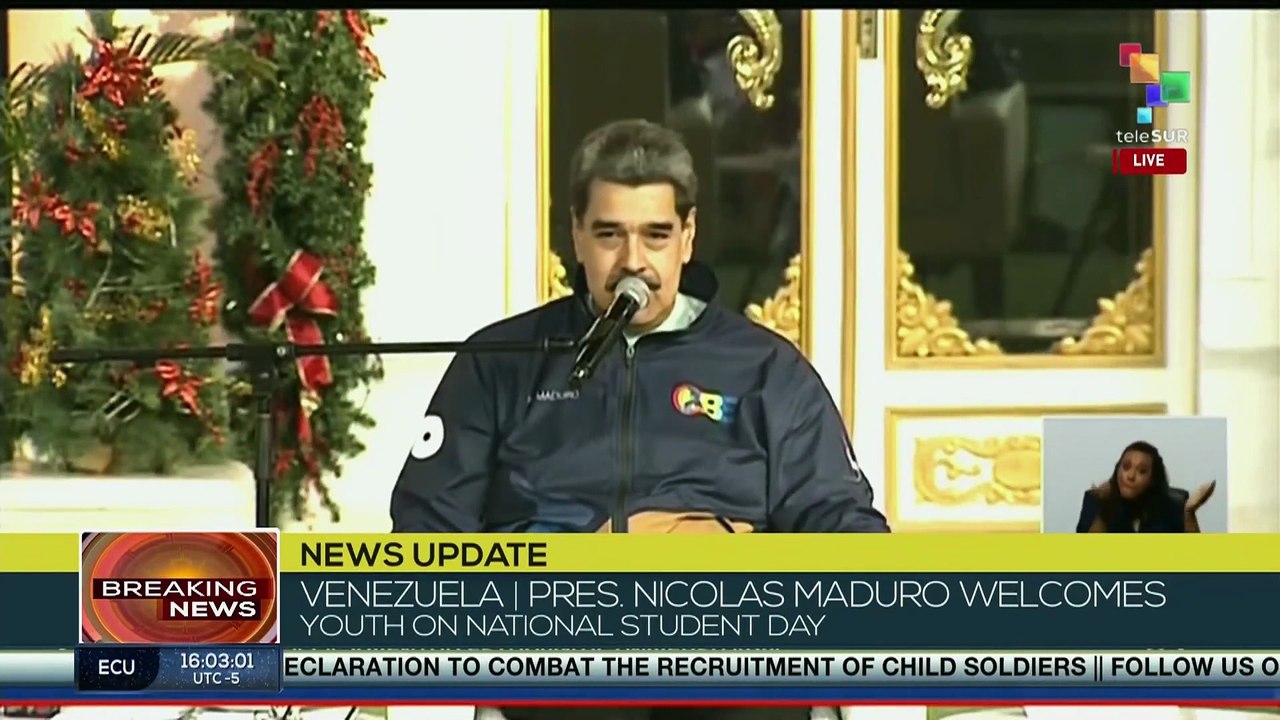 President Nicolas Maduro: Let us win peace, because peace must be won