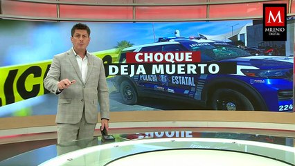 Un choque entre una patrulla y un auto particular dejan a una persona sin vida en Puebla