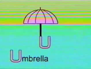 Baby English 베이비 잉글리쉬: S-Z Part 3 - U is for Umbrella
