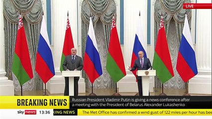 Ukraine crisis Putin says military drills were 'purely defensive' and 'not a threat'