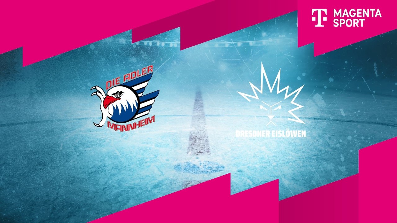 Highlights von Adler Mannheim - Dresdner Eislöwen